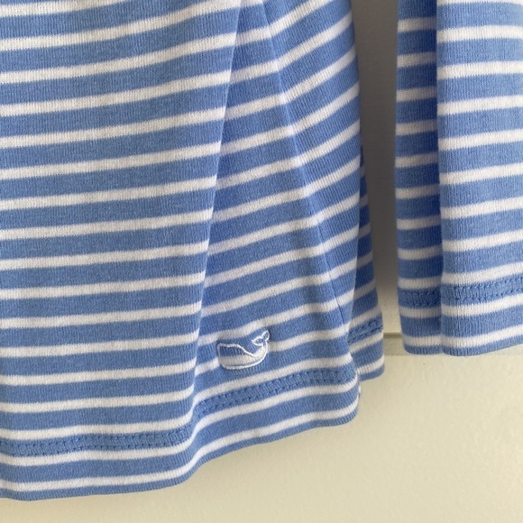 Vineyard Vines | Long Sleeve Tee with White and Blue Stripes | Great Condition - Picture 3 of 5